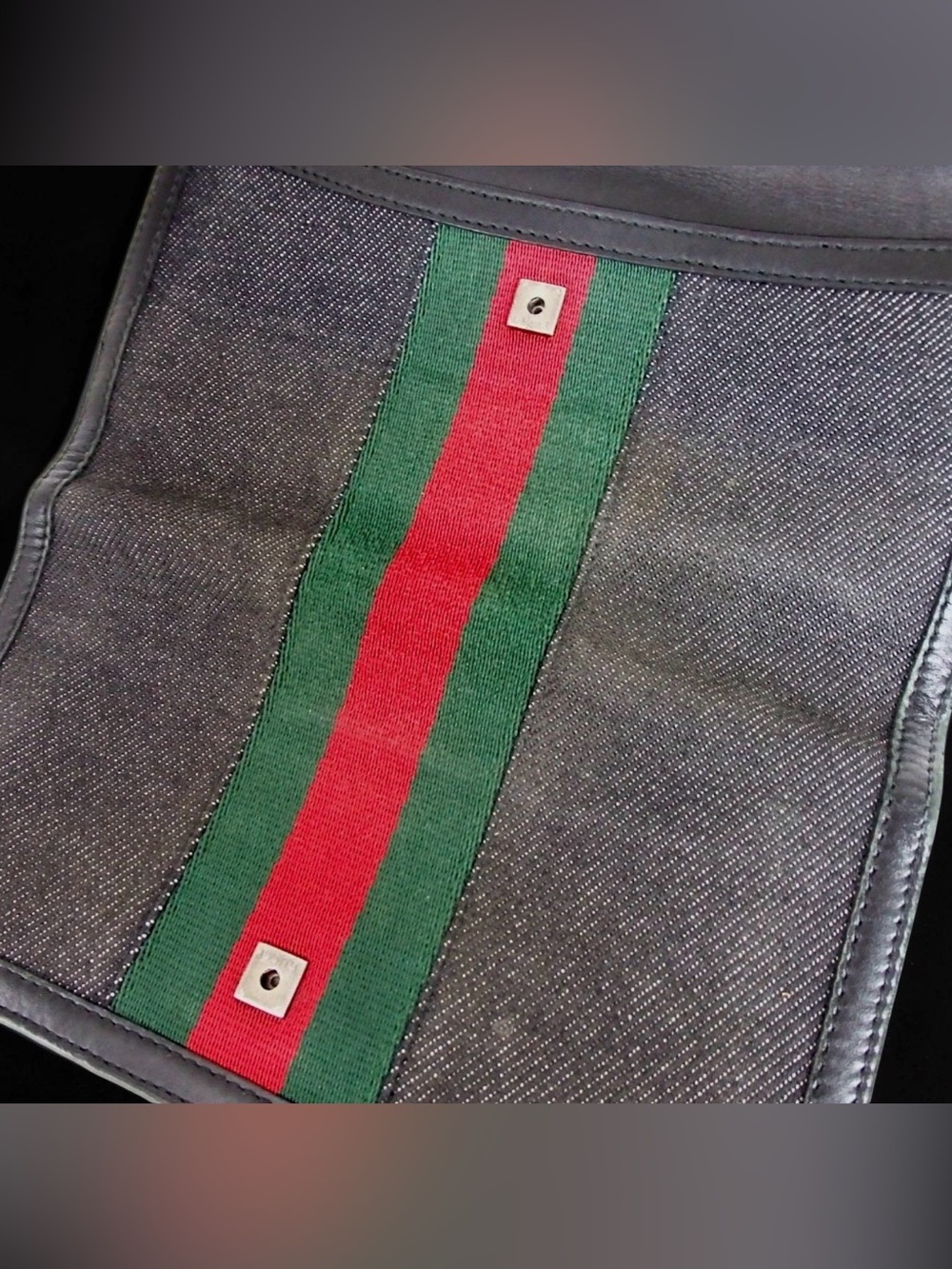 GUCCI Sherry Line Denim Continental Wallet 😍❤️‍🔥 - Picture 5 of 16